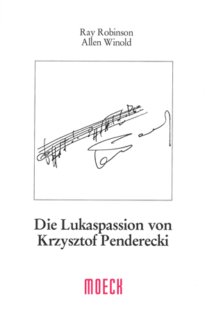 Die Lukaspassion von Krzysztof Penderecki